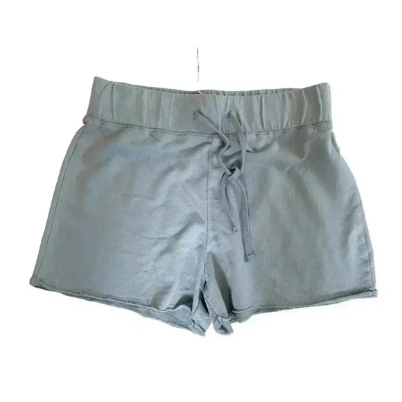 NWT James Perse Drawstring Knit Shorts Foil size 2 Medium - Picture 2 of 9